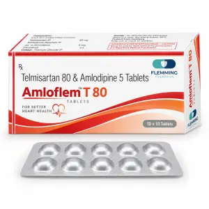 Telmisartan 80 & Amlodipine 5 Tablets