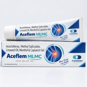 Aceclofenac, Methyl Salicylate, Linseed Oil, Menthol & Capsaicin Gel